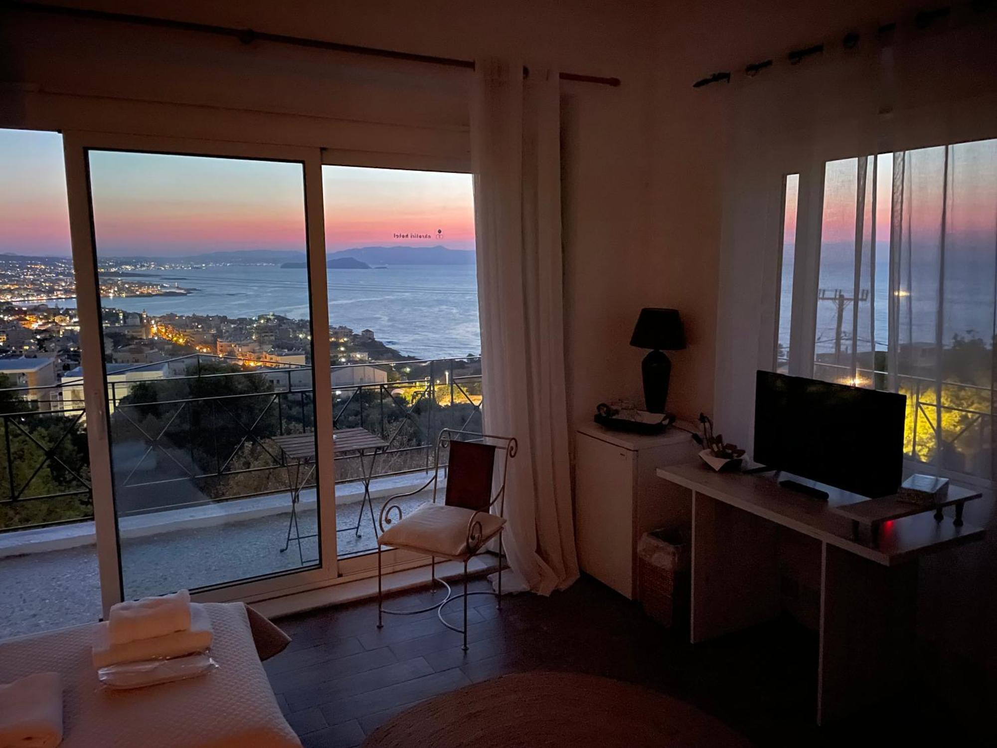 Akrotiri Hotel Chania  Bagian luar foto